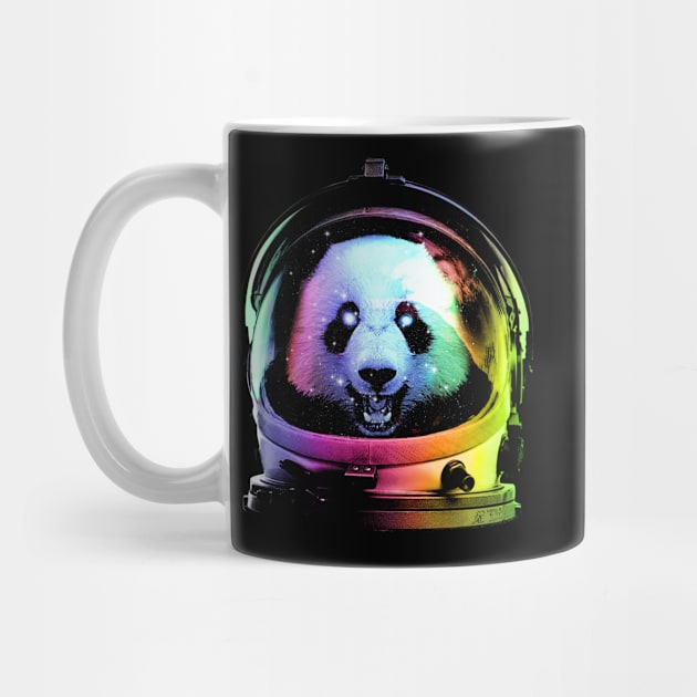 Astronaut Panda by clingcling